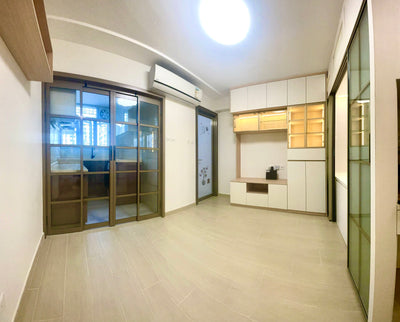 Full renovation case: 300-foot flat in Lee Cheng Uk Estate