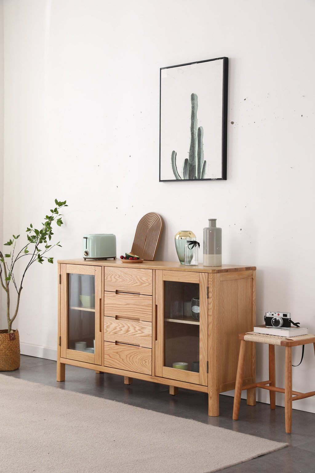 Rennen兩門四抽餐邊櫃