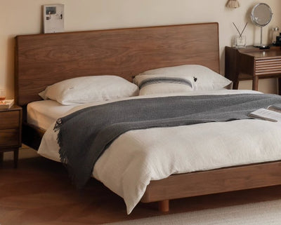 Hval solid wood Floating Bed