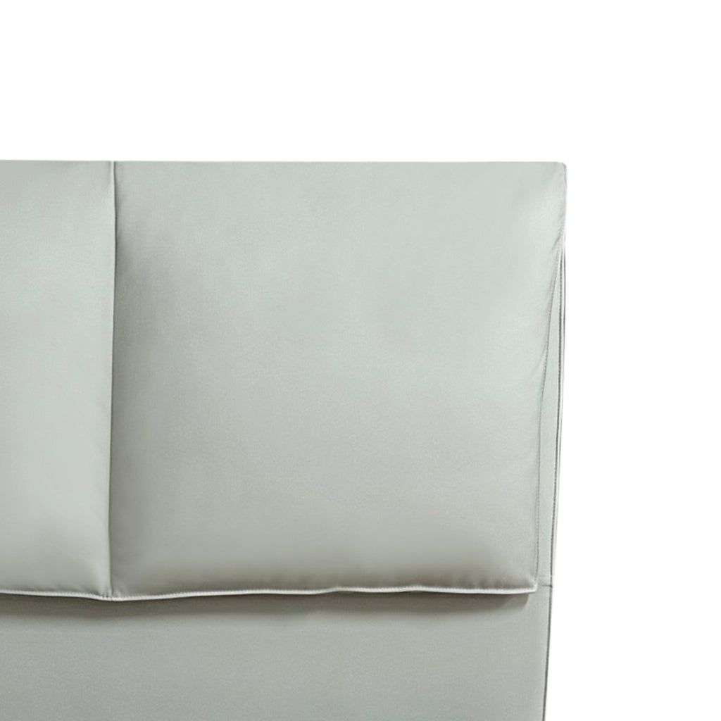 (陳列品)鋼腳皮床架