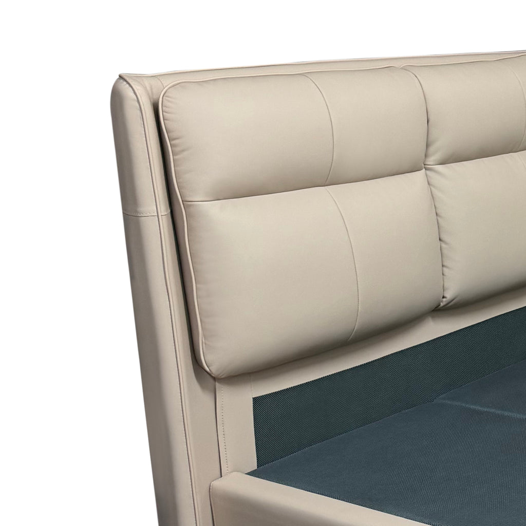 (陳列品) 柔韻皮床架