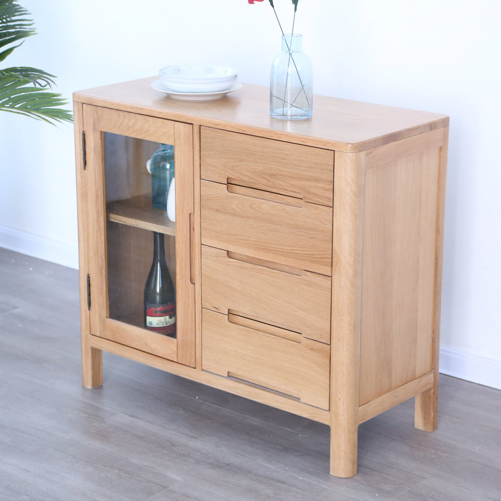 Rennen一門四抽餐邊櫃