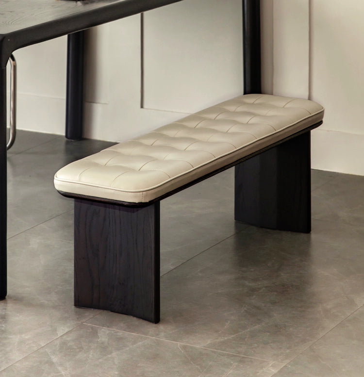 Lyco Leather Bench