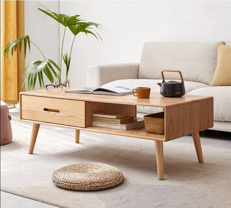 Berlin coffee table with drawers