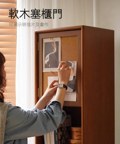 Rotatable full-length mirror cabinet