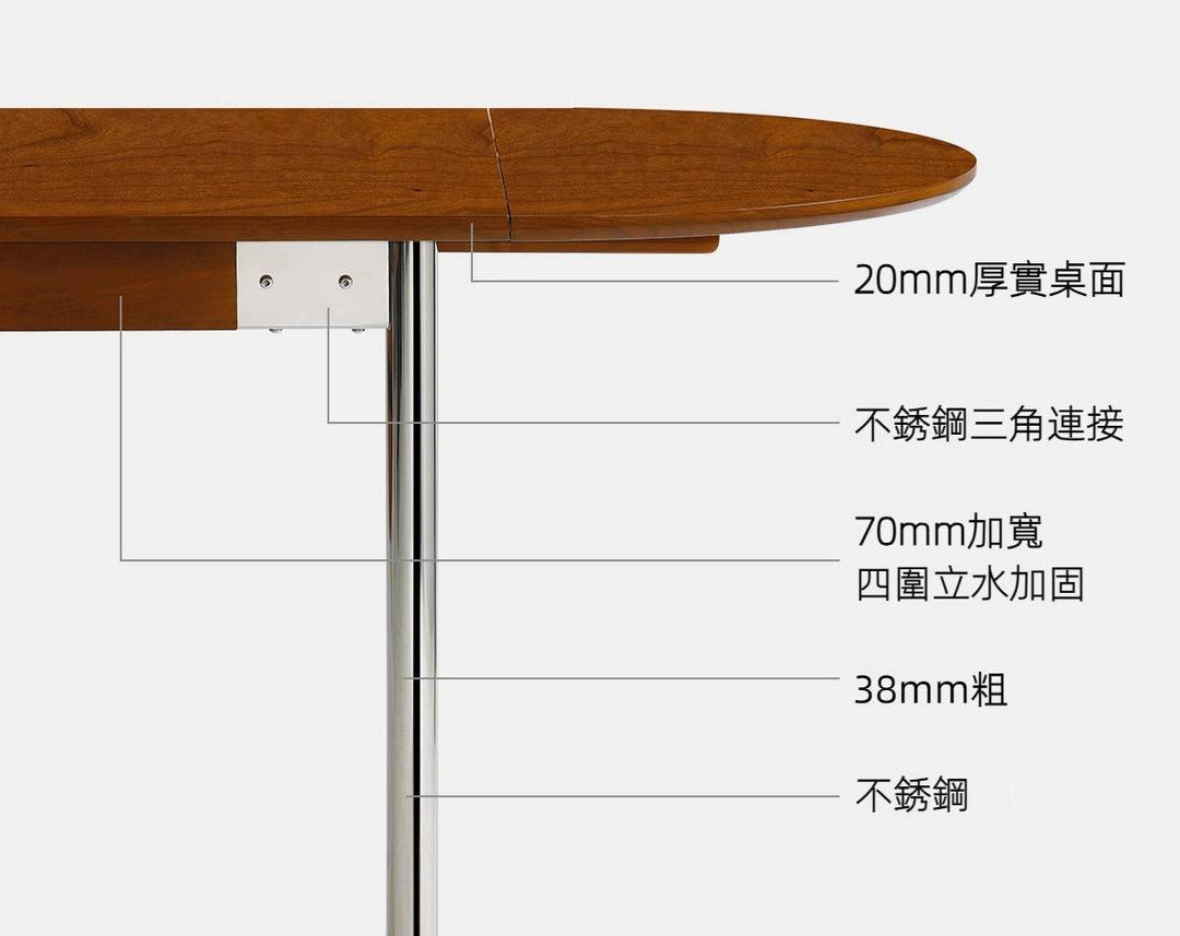 RETRO folding dining table