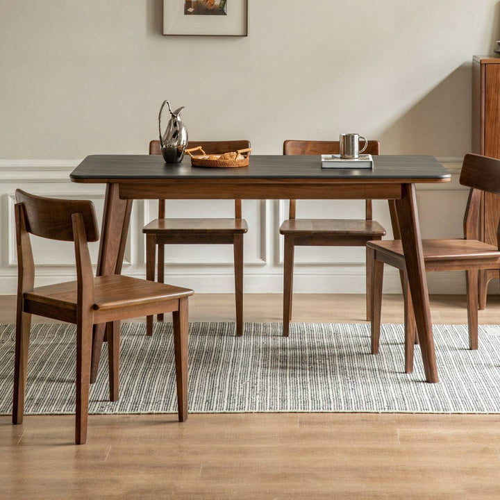 Walnut Sintered Dining Table