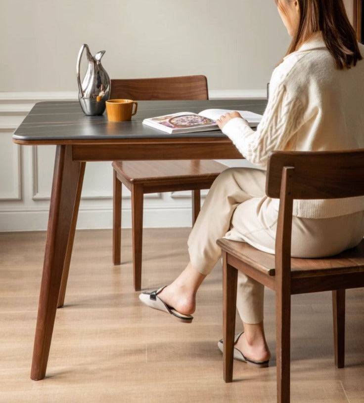 Walnut Sintered Dining Table