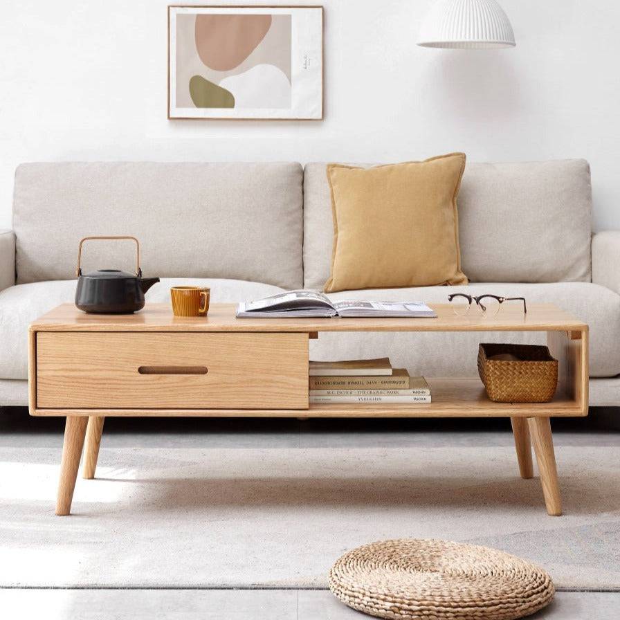 Berlin coffee table with drawers