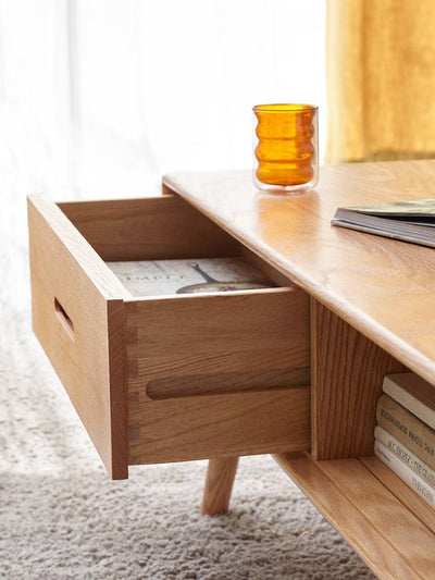 Berlin coffee table with drawers