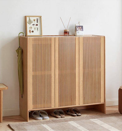 Sintered Stone Surface Shoe Cabinet with light  