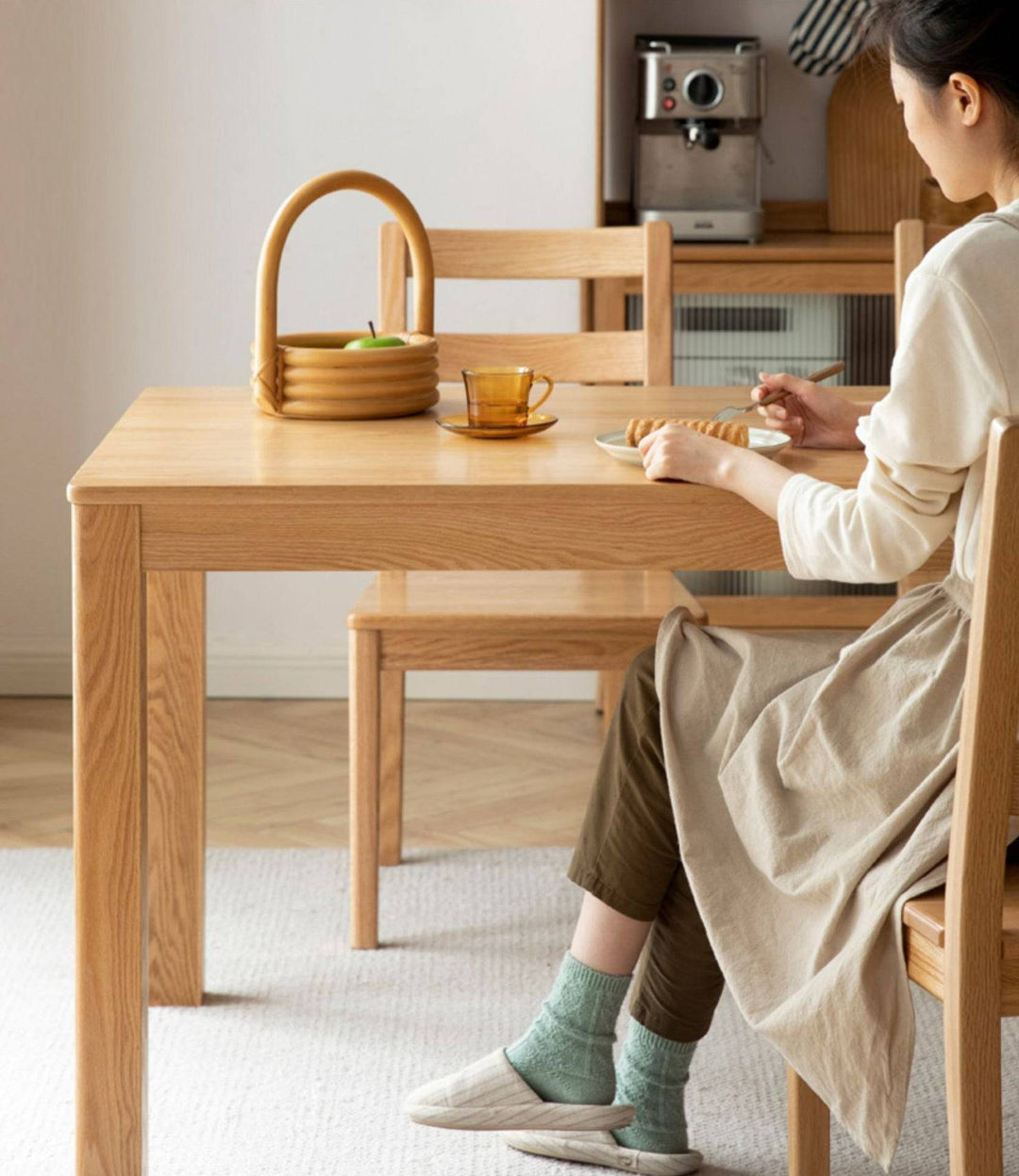 Amsterdam oak dining table