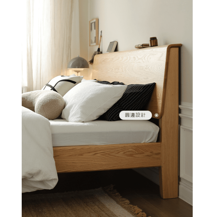 Seatlle Oakwood Bed  