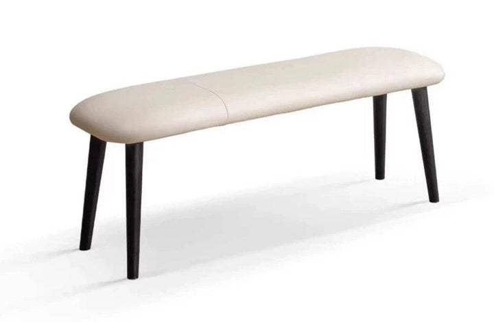 Smoky Dark Upholstered Bench