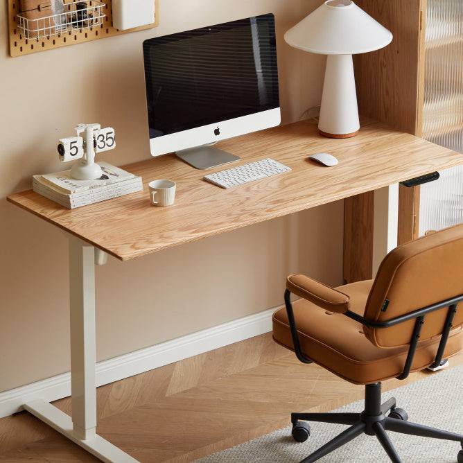 EZ solid wood lift desk