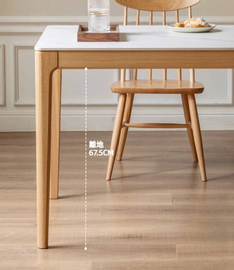 Rotterdam Sintered Oak Dining Table