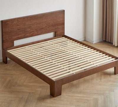 Rotterdam oak solid wood bed frame (can be customized)