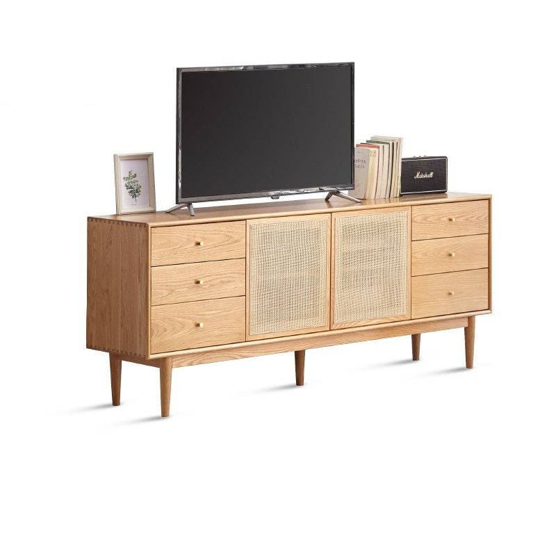 Rattan Bedroom TV Cabinet