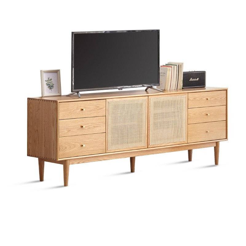 Rattan Bedroom TV Cabinet