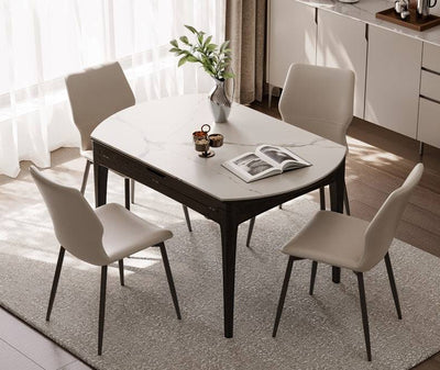 Rocky Adjustable Round Dining Table