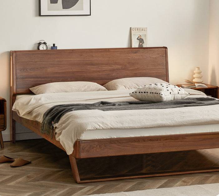 Degas Black Walnut Bed