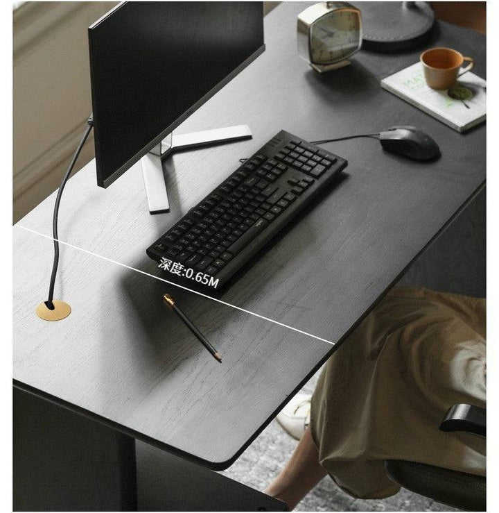 Smoky Dark Office Desk  