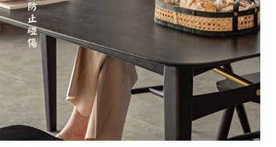 Smoky Dark Dining Table