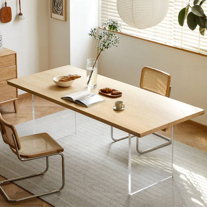 Smoky Dark Floating Dining Table