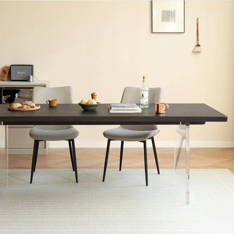 Smoky Dark Floating Dining Table