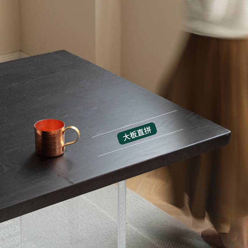 Smoky Dark Floating Dining Table