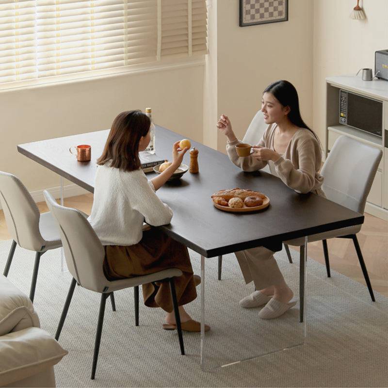 Smoky Dark Floating Dining Table