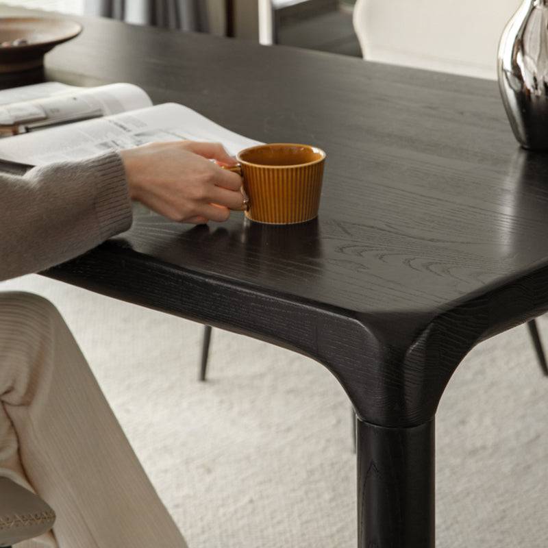 Smoky Dark Fillet Dining Table