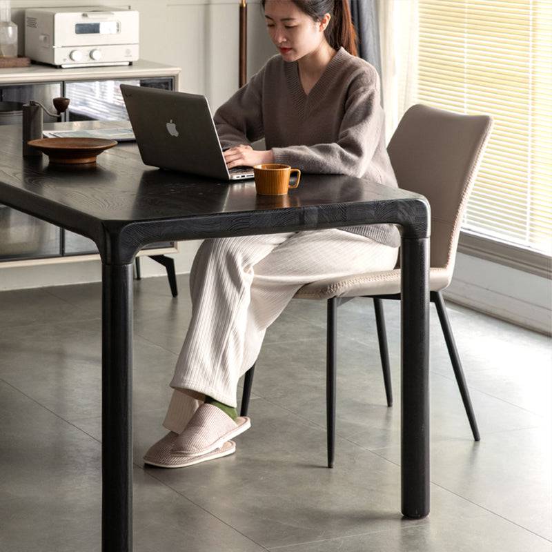 Smoky Dark Fillet Dining Table