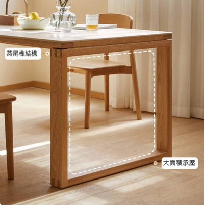 Hvit Stein Dining Table