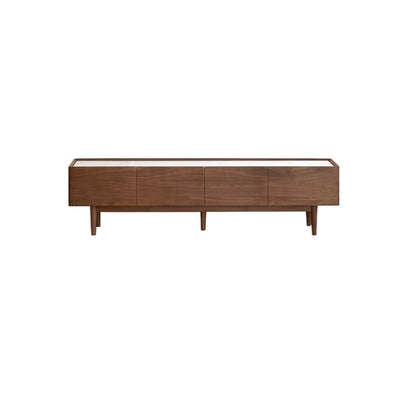 August Walnut Wood TV Cabinet