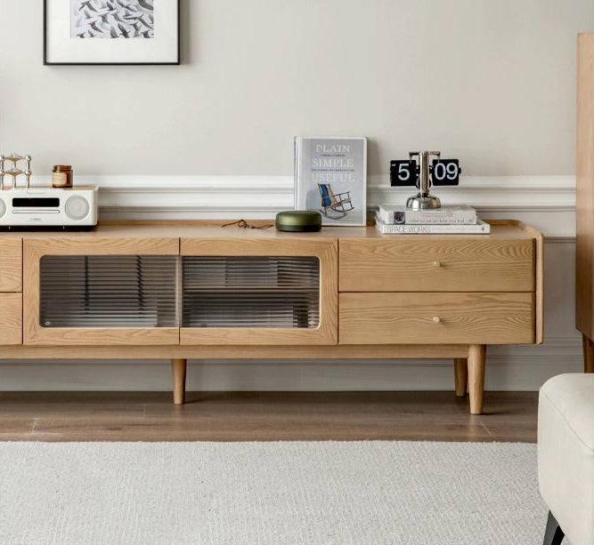 Barry Solid Wood TV Cabinet