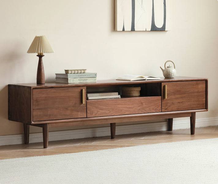 Avlon walnut TV cabinet