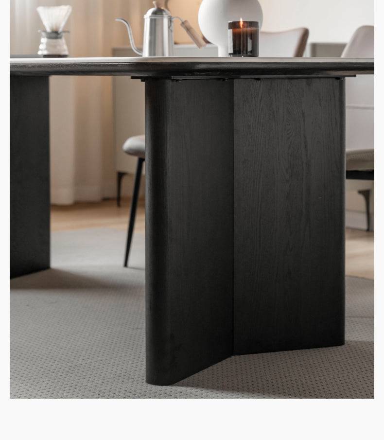 Smoky Lyco slate dining table