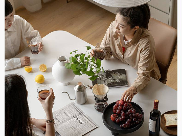 Smoky Lyco slate dining table