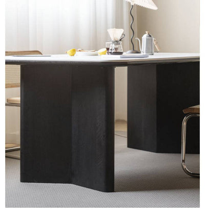 Smoky Lyco slate dining table