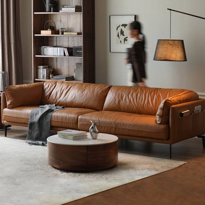 Maddie Leather Sofa