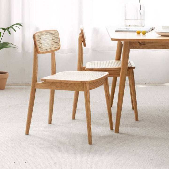 Rattan Chair with backrest