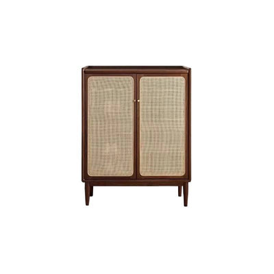 Wally rattan shoe cabinet