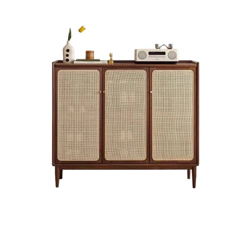 Wally rattan shoe cabinet