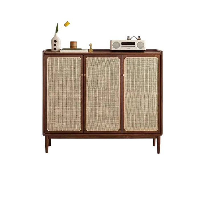 Wally rattan shoe cabinet