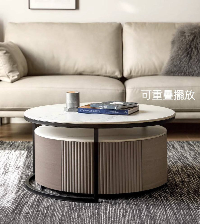 Lyco round coffee table