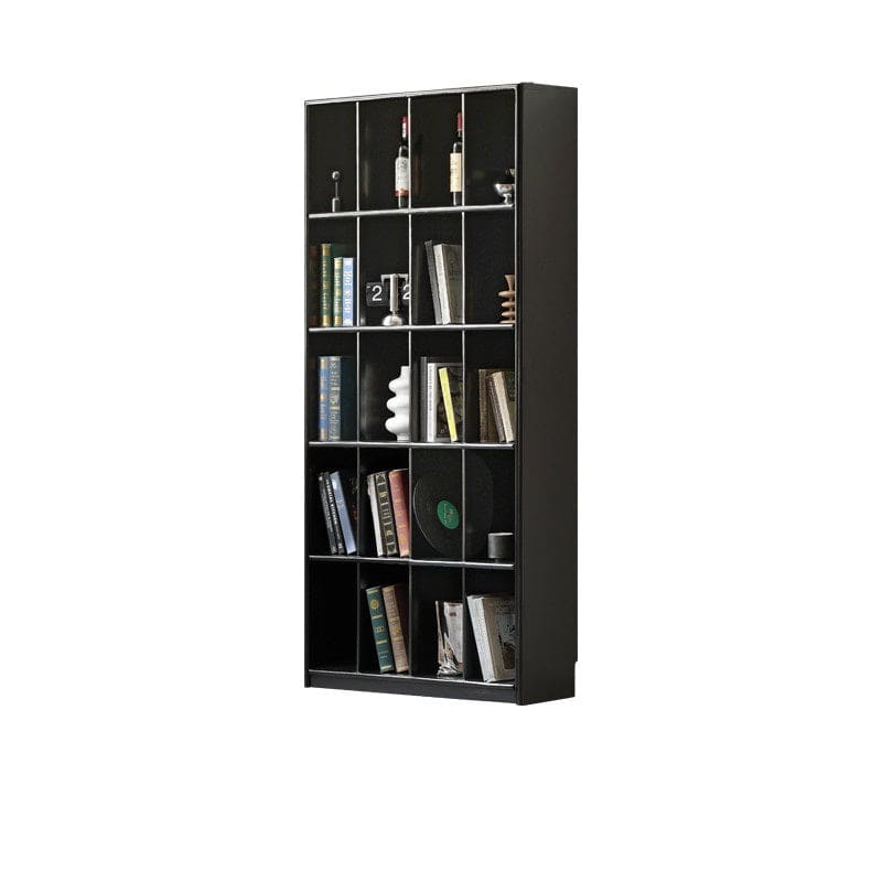 Smoky Dark Rattan Bookshelf  