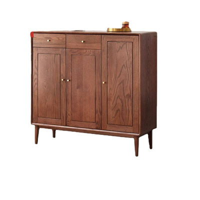 Prague oak shoe cabinet