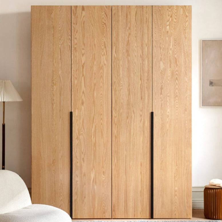 Victor solid wood combine wardrobe