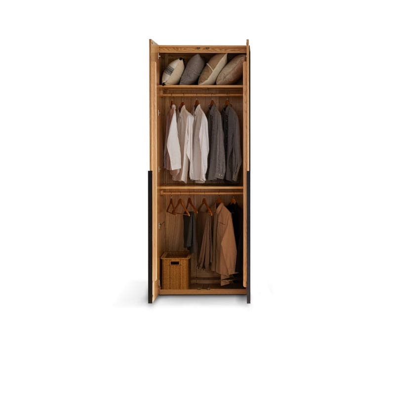 Victor solid wood combine wardrobe